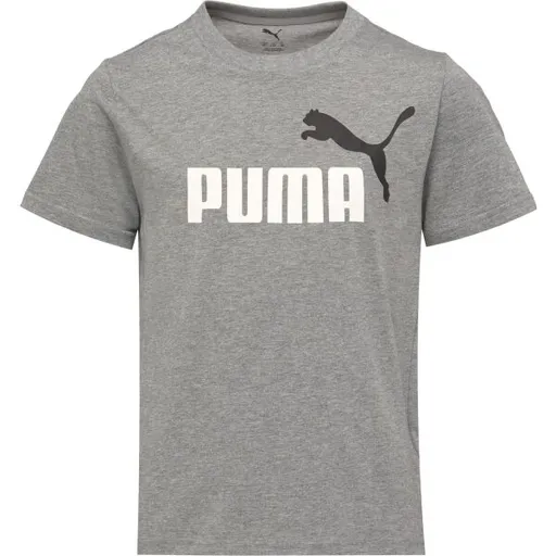 Puma ESSENTIALS 2 COLOR N0.1 LOGO TEE B Chlapecké triko, šedá, velikost
