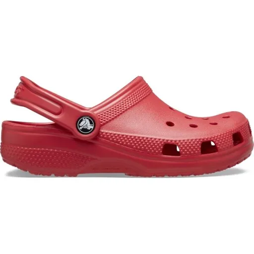 Crocs CLASSIC CLOG T Dětské pantofle, červená, velikost 23/24