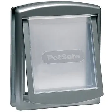 PetSafe Dvířka Staywell 757, stříbrná, velikost M (5011569003864)