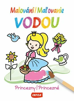 Malování  vodou - Princezny