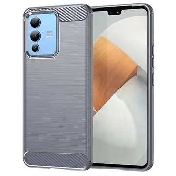 TopQ Kryt Vivo V23 5G silikon šedý 72375 (Sun-72375)