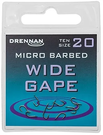 Drennan háčky wide gape - velikost 14
