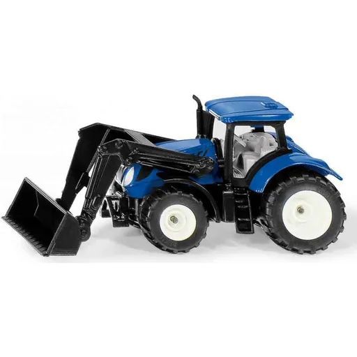 SIKU Blister 1396 traktor New Holland s předním nakladačem