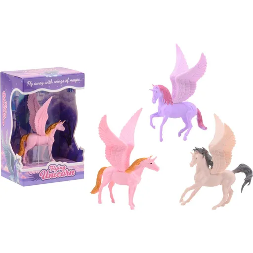 Figurka Jednorožce s křídly 9 cm