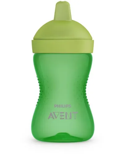 Avent netekoucí hrneček 300 ml tvrdá hubička zelená