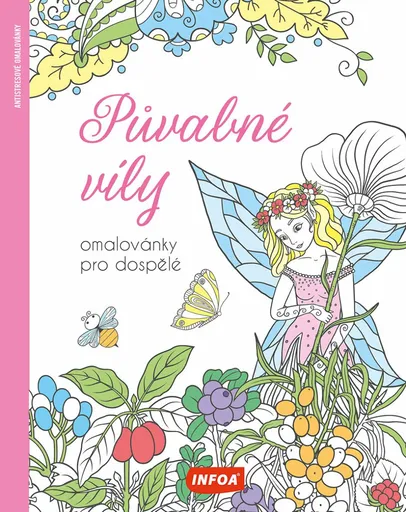 Omalovánky pro dospělé – Půvabné víly