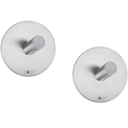 Háček na ručník DUPLO 4,5 cm, sada 2 ks, mat, nerezová ocel, Zack