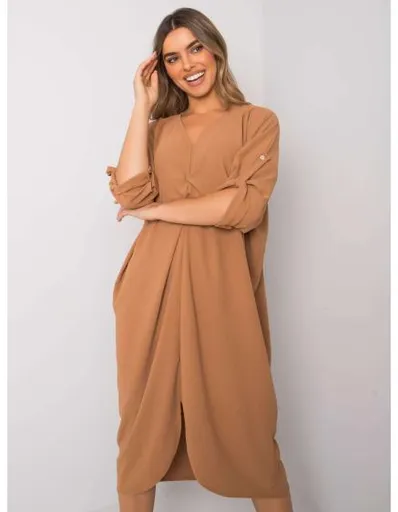 Dámské šaty DORSEY hnědé