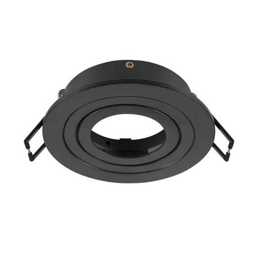 BIG WHITE (SLV) NEW TRIA 75 kroužek pro vestavbu do stropu, D: 9,3 H: 2,6 cm, IP 20, černá 1007343