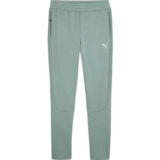 Puma EVOSTRIPE PANTS Pánské tepláky, světle zelená, velikost