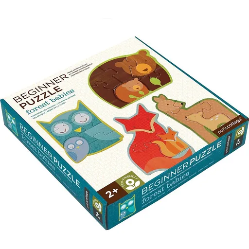 Petitcollage První puzzle lesní zvířátka