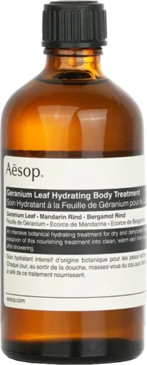 Aesop Regenerační tělový olej Geranium Leaf (Hydrating Body Treatment) 100 ml