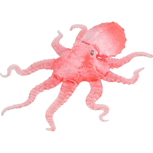 Chobotnice antistresová pevné tělo červená