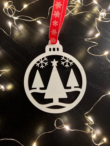 Vsepropejska Bílé Vánoční ozdoby baňky 2 Typ: Baňka 13