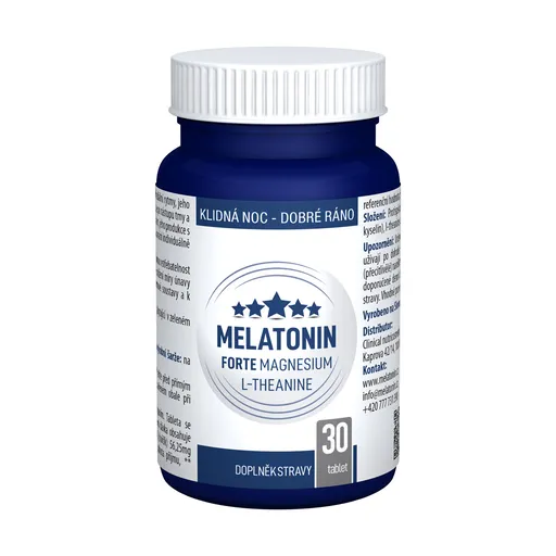 Clinical Melatonin Forte Magnesium L-Theanine 30 tablet