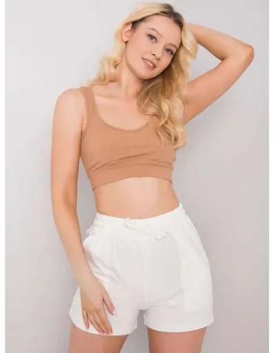 Dámský top Lily RUE PARIS hnědý