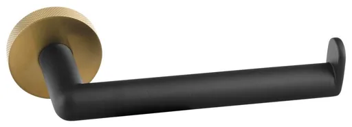 SAPHO LARISSA držák toaletního papíru, černá/zlato mat WS026BG