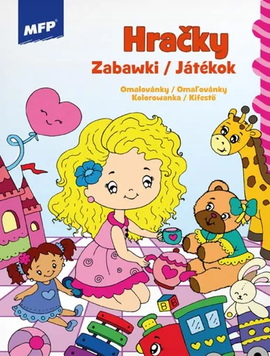 Omalovánky MFP A4 Hračky 2 210x276mm/32
