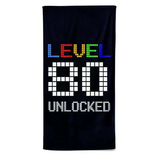 Osuška Level Unlocked (věk: 80, Velikost osušky: 70x140cm)