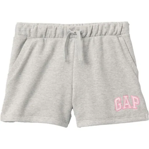 GAP HERITAGE LOGO Dívčí kraťasy, šedá, velikost