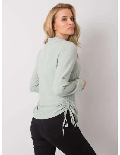 Dámská košile Zayna RUE PARIS mátově zelená