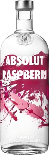 Absolut Raspberri 38 % 1l
