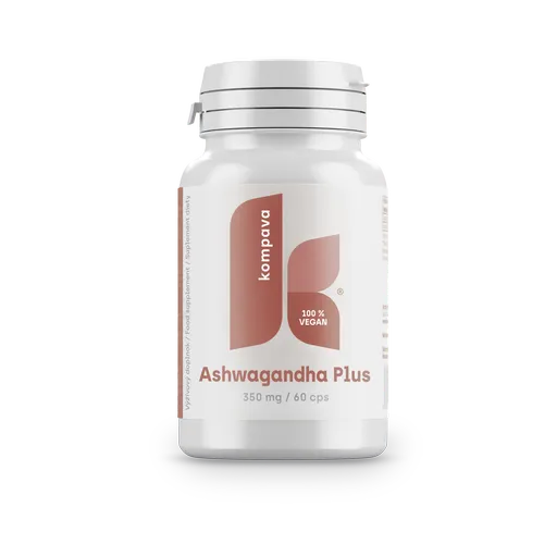 KOMPAVA Ashwagandha Plus 60 kapslí