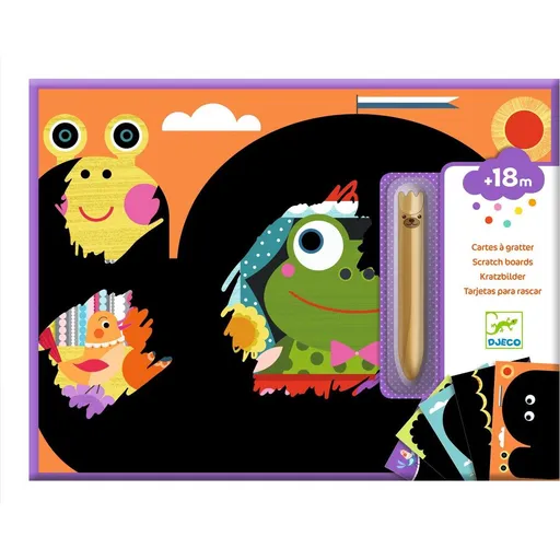 Djeco Vyškrabávání Pro Nejmenší Objevování