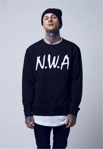 Mr. Tee N.W.A Crewneck black - S