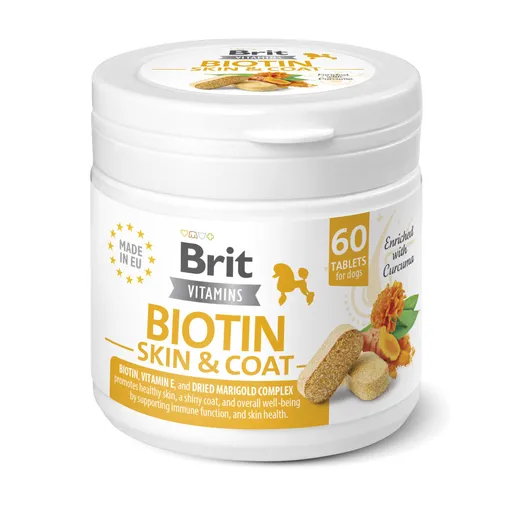 Brit Care Vitamins Biotin Skin & Coat Care 60 tablet