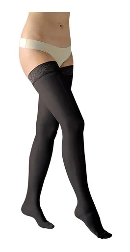 Avicenum Phlebo 140 Jemné punčochy stehenní vel. S long černé
