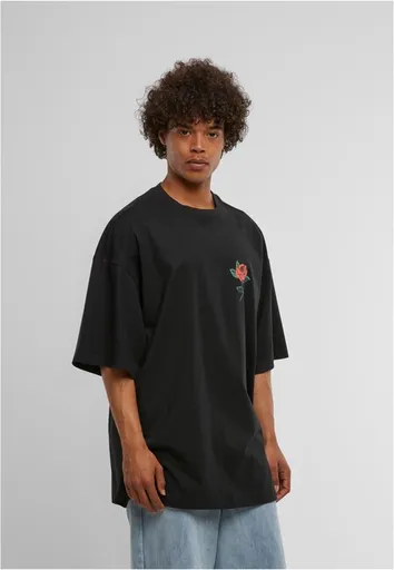 Mr. Tee Rose Huge Tee black - S