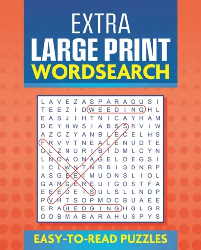 Extra Large Print Wordsearch - Eric Saunders