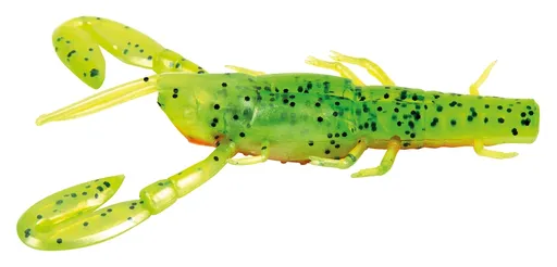 Fox rage gumová nástraha critter ultra uv lemon tiger- 7 cm