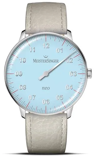 MeisterSinger Neo Special S-NES924S - Bílý kožený řemínek