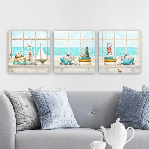 Dekorativní obraz na plátně (3 kusy) dr9009