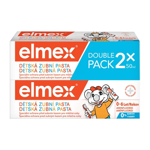 Elmex Kids Dětská zubní pasta duopack 2x50 ml
