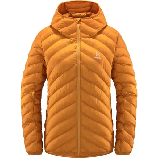 HAGLÖFS SÄRNA MIMIC HOOD W Dámská bunda, žlutá, velikost