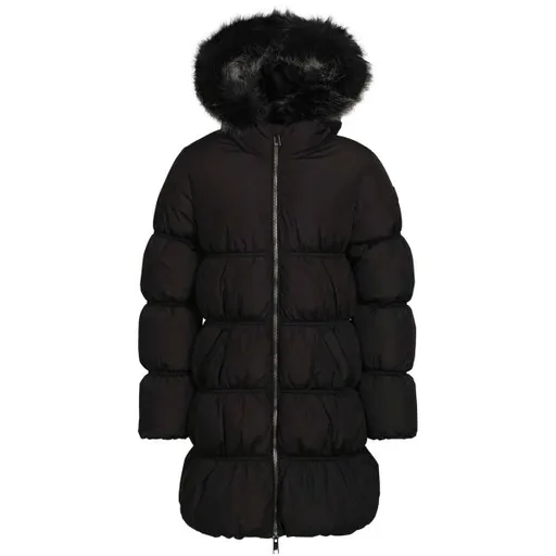 NAX MONO Dětský zimní kabát, černá, velikost 128-134