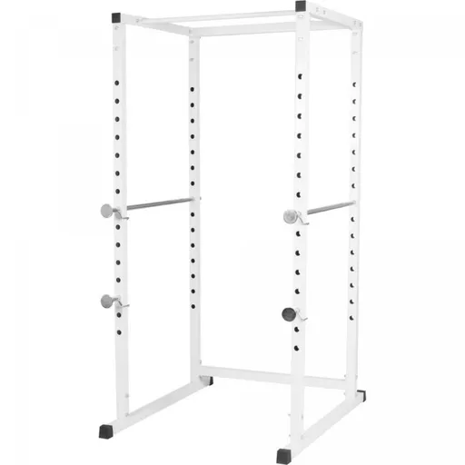 Gorilla Sports Posilovací klec, 103 x 120 x 212 cm, bílá