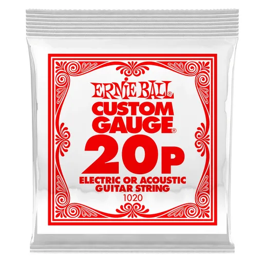 Ernie Ball 1020 Plain Steel Single .020
