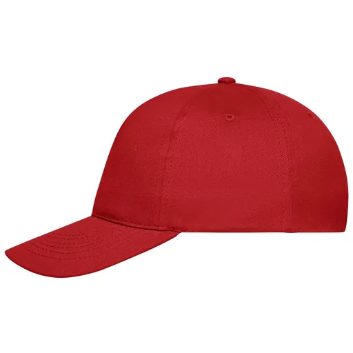 Myrtle Beach (Daiber) 5 panelová kšiltovka z bio bavlny MB6237 - Červená