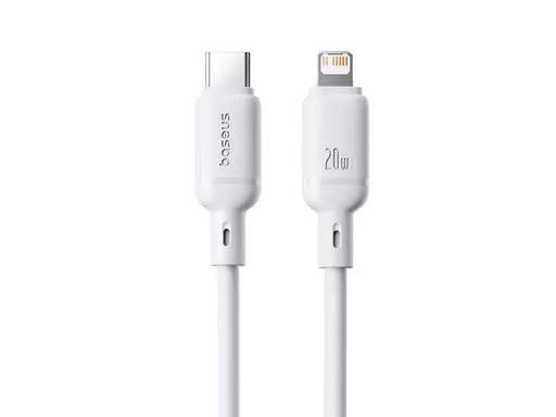 Kabel BASEUS USB-C/Lightning 1m White 20W