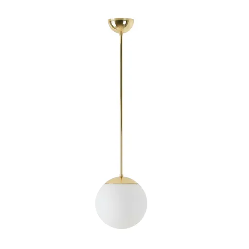 OSMONT ISI72920 ISIS P1 PM-M závěsné plastové svítidlo mosaz / bílá IP40 4000 K 8W LED