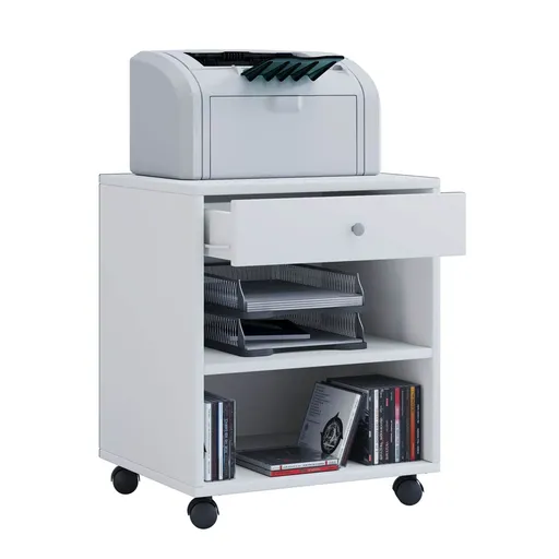 VCM Kontejner na kolečkách Salda, bílý