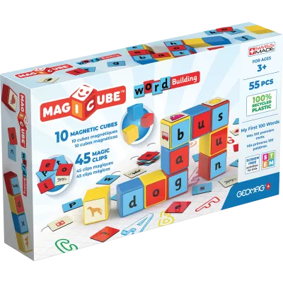Geomag Magicube Words 55 dílků