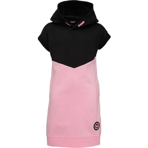 Lewro AIZAN Dívčí šaty, černá, velikost 164-170