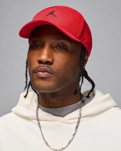 Jordan Men Rise Structured Metal Jumpman Cap M/L