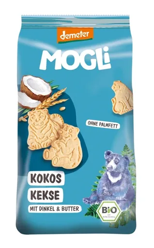 MOGLi BIO Kokosové sušenky 125 g
