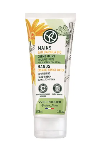 Yves Rocher Vyživující krém na ruce s bio arnikou 75 ml
